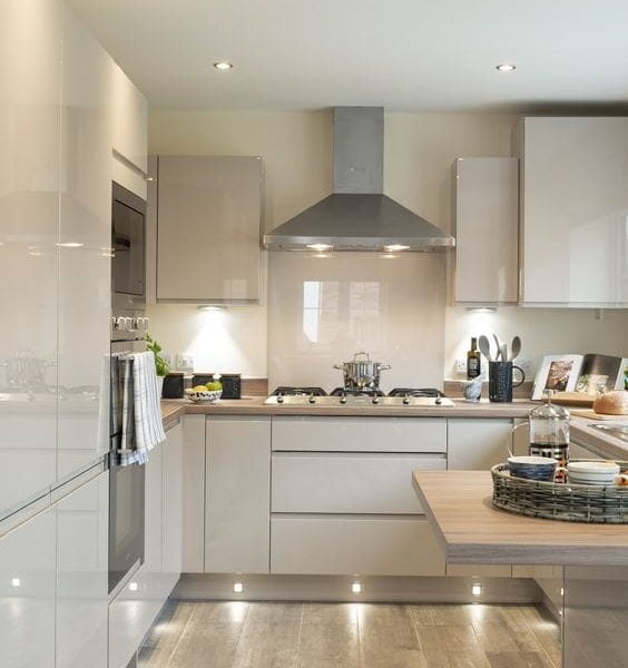 kitchen door handleless style